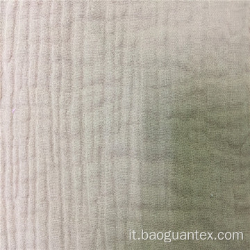 Colore solido 100% in cotone garza tessuto serra